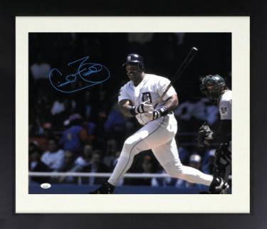 Cecil Fielder Autographed Detroit Tigers 16 x 20 Photograph Custom Framing- JSA Witnessed (Big Daddy)-Powers Sports Memorabilia