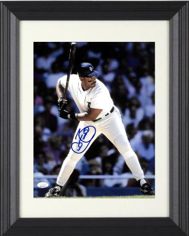 Cecil Fielder Autographed Detroit Tigers 11 x 14 Photograph Custom Framing- JSA Witnessed Hologram-Powers Sports Memorabilia