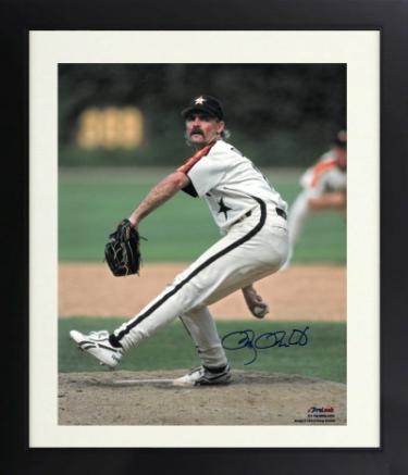 Doug Drabek Autographed Houston Astros MLB Licensed 8 x 10 Photograph Custom Framing- COA/CY-Powers Sports Memorabilia