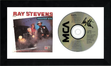 Ray Stevens Autographed 1987 Greatest Hits Album CD with Cover Booklet 6.5x12 Custom Framing- JSA #GG08334-Powers Sports Memorabilia