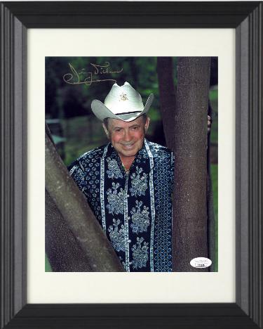 Little Jimmy Dickens Autographed Country Music 8 x 10 Photograph Custom Framing- JSA #II11635-Powers Sports Memorabilia