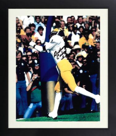 Anthony Carter Autographed Michigan Wolverines 16 x 20 Photograph #1 Custom Framing- COA (TD Catch)-Powers Sports Memorabilia