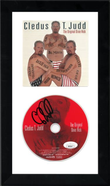 Cledus T. Judd Autographed 2003 The Original Dixie Hick Album CD with Cover 6.5x12 Custom Framing- JSA #KK58144-Powers Sports Memorabilia