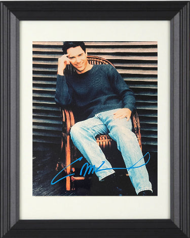 Eric McCormack Autographed 8 x 10 Photograph Custom Framing (Will Truman from Will & Grace)-Powers Sports Memorabilia