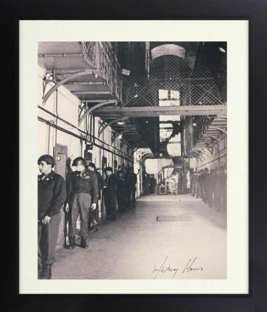 Whitney Harris Autographed 1945-46 WWll Nuremberg Trials B&W 8 x 10 Photograph Custom Framing– PSA- Prosecutor Military Tribunals RARE-Powers Sports Memorabilia