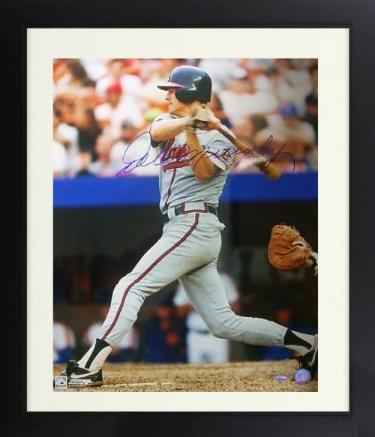 Dale Murphy Autographed Atlanta Braves MLB Licensed 16 x 20 Photograph Custom Framing- GTSM HOLO/COA-Powers Sports Memorabilia