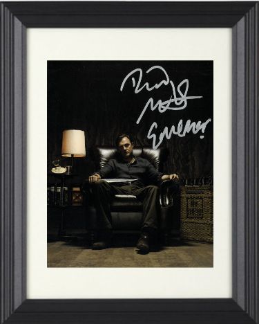 David Morrissey Autographed The Walking Dead The Governor 8 x 10 Photograph Custom Framing- COA-Powers Sports Memorabilia