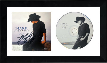 Mark Chesnutt Autographed 1995 Wings Album Cover Booklet with CD 6.5x12 Custom Framing- JSA #GG08246-Powers Sports Memorabilia