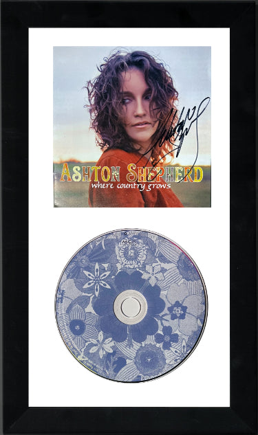 Ashton Shepherd Autographed 2011 Where Country Grows Album Cover Booklet with CD 6.5x12 Custom Framing- COA-Powers Sports Memorabilia