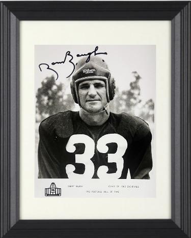 Sam/Sammy Baugh Autographed HOF Enshrinee Class of 1963 B&W 8 x 10 Photograph Custom Framing- Tuff Stuff Show COA-Powers Sports Memorabilia