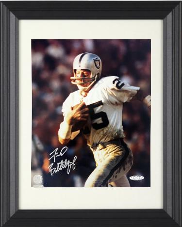 Fred Biletnikoff Autographed Oakland Raiders NFL Licensed 8 x 10 Photograph Custom Framing- Sports World Collectibles #A47613/COA-Powers Sports Memorabilia