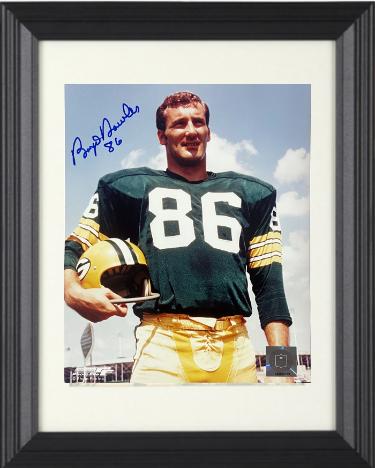 Boyd Dowler Autographed Green Bay Packers NFL Licensed 8 x 10 Photograph #86 Custom Framing- COA/Show Ticket-Powers Sports Memorabilia