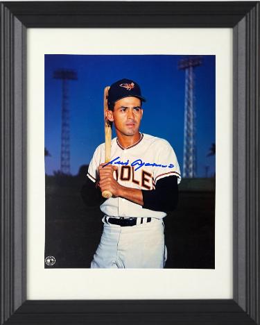 Luis Aparicio Autographed Baltimore Orioles MLB Licensed 8 x 10 Photograph Custom Framing- COA/Show Ticket (HOF)-Powers Sports Memorabilia