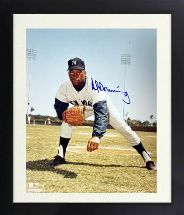 Al Downing Autographed New York Yankees MLB Licensed 8 x 10 Photograph Custom Framing- COA/CSA Show Ticket-Powers Sports Memorabilia