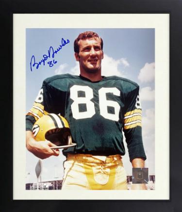 Boyd Dowler Autographed Green Bay Packers NFL Licensed 8 x 10 Photograph #86 imperfect Custom Framing- COA/Show Ticket-Powers Sports Memorabilia