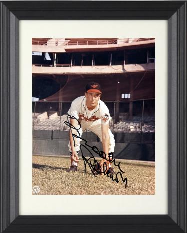 Brooks Robinson Autographed Baltimore Orioles MLB Licensed 8 x 10 Photograph Custom Framing- CSA COA/Show Ticket-Powers Sports Memorabilia