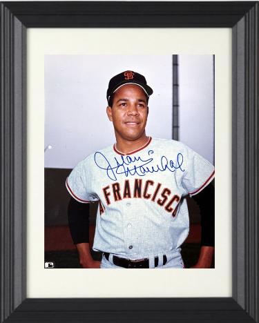 Juan Marichal Autographed San Francisco Giants MLB Licensed 8 x 10 Photograph Custom Framing- COA (HOF) - CTBL_f43301-Powers Sports Memorabilia