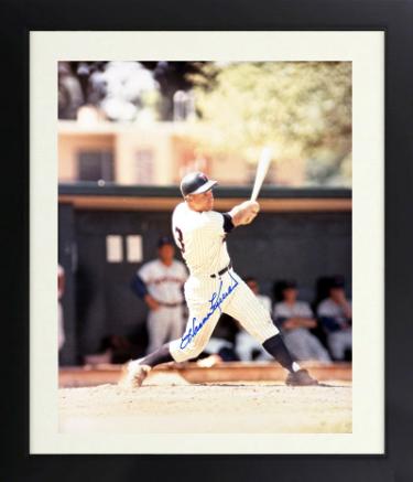 Harmon Killebrew Autographed Minnesota Twins 8 x 10 Photograph minor dings Custom Framing- COA/Show Ticket/Photograph-Powers Sports Memorabilia