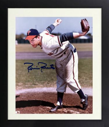 Robin Roberts Autographed Philadelphia Phillies MLB Licensed 8 x 10 Photograph minor dings Custom Framing- COA (HOF)-Powers Sports Memorabilia