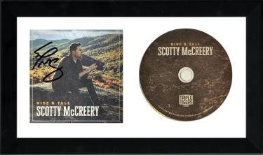 Scotty McCreery Autographed 2024 Rise & Fall Album Cover Booklet/CD & Case Custom Framing- COA-Powers Sports Memorabilia