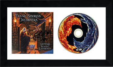 Trans-Siberian Orchestra Paul O'Neill Autographed 2015 Letters From the Labyrinth Album Cover Booklet/CD Custom Framing- COA - CTBL_f44425-Powers Sports Memorabilia