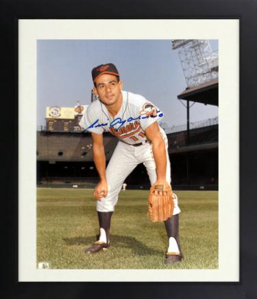 Luis Aparicio Autographed Baltimore Orioles MLB Licensed 8 x 10 Photograph imperfect Custom Framing- CSA COA-Powers Sports Memorabilia