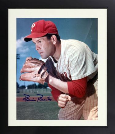 Robin Roberts Autographed Philadelphia Phillies MLB Licensed 8 x 10 Photograph Custom Framing- COA (HOF)-Powers Sports Memorabilia