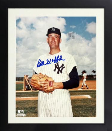 Bill Stafford Autographed New York Yankees MLB 8 x 10 Photograph Custom Framing- COA (2X WS Champ)-Powers Sports Memorabilia
