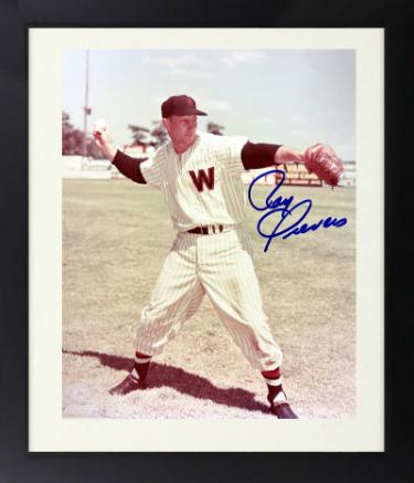 Roy Sievers Autographed Washington Senators MLB 8 x 10 Photograph Custom Framing minor dings- COA ('49 ROY)-Powers Sports Memorabilia