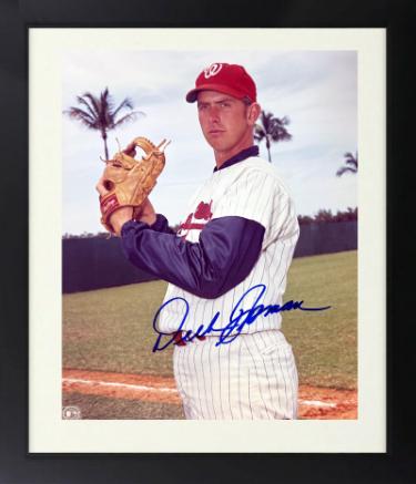 Dick Bosman Autographed Washington Senators MLB Licensed 8 x 10 Photograph Custom Framing- COA 1974 No Hit-Powers Sports Memorabilia