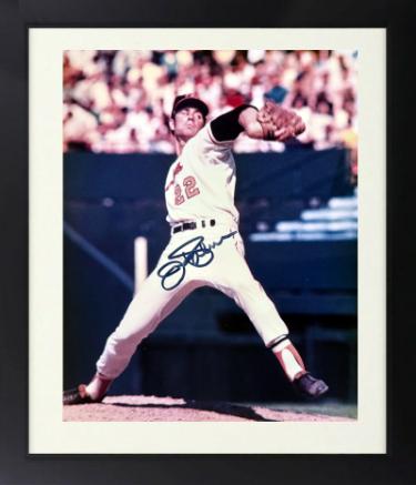 Jim Palmer Autographed Baltimore Orioles 8 x 10 Photograph Custom Framing- Tuff Stuff COA/Show Ticket (HOF)-Powers Sports Memorabilia