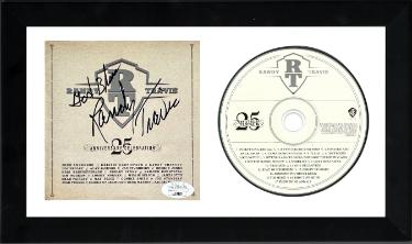 Randy Travis Autographed 2011 25th Anniversary Celebration CD Album Cover/CD - JSA #LL60187- 6.5x12 Custom Framing Country Music-Powers Sports Memorabilia