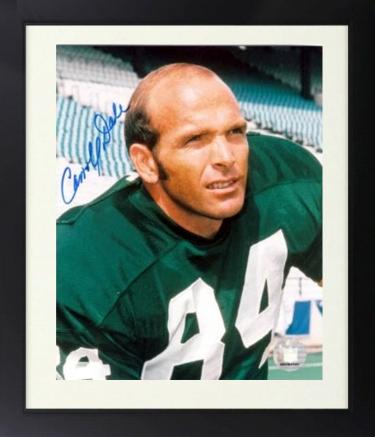 Carroll Dale Autographed Green Bay Packers NFL Licensed 8 x 10 Photograph Custom Framing- COA (SB I & II Champ)-Powers Sports Memorabilia