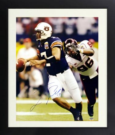 Jason Campbell Autographed Auburn Tigers 16 x 20 Photograph Custom Framing- Gamebreaker Holo/COA-Powers Sports Memorabilia