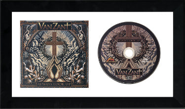 Johnny & Donnie Van Zant Autographed 2024 Always Look Art Insert Auto/Booklet with CD 6.5x12 Custom Framing- COA (Hard-Southern Rock/Sky - CTBL_gP41119-Powers Sports Memorabilia