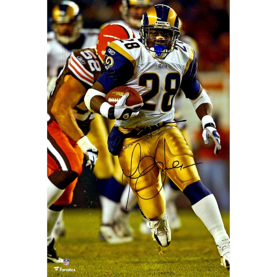 Marshall Faulk Autograph Signing-Powers Sports Memorabilia