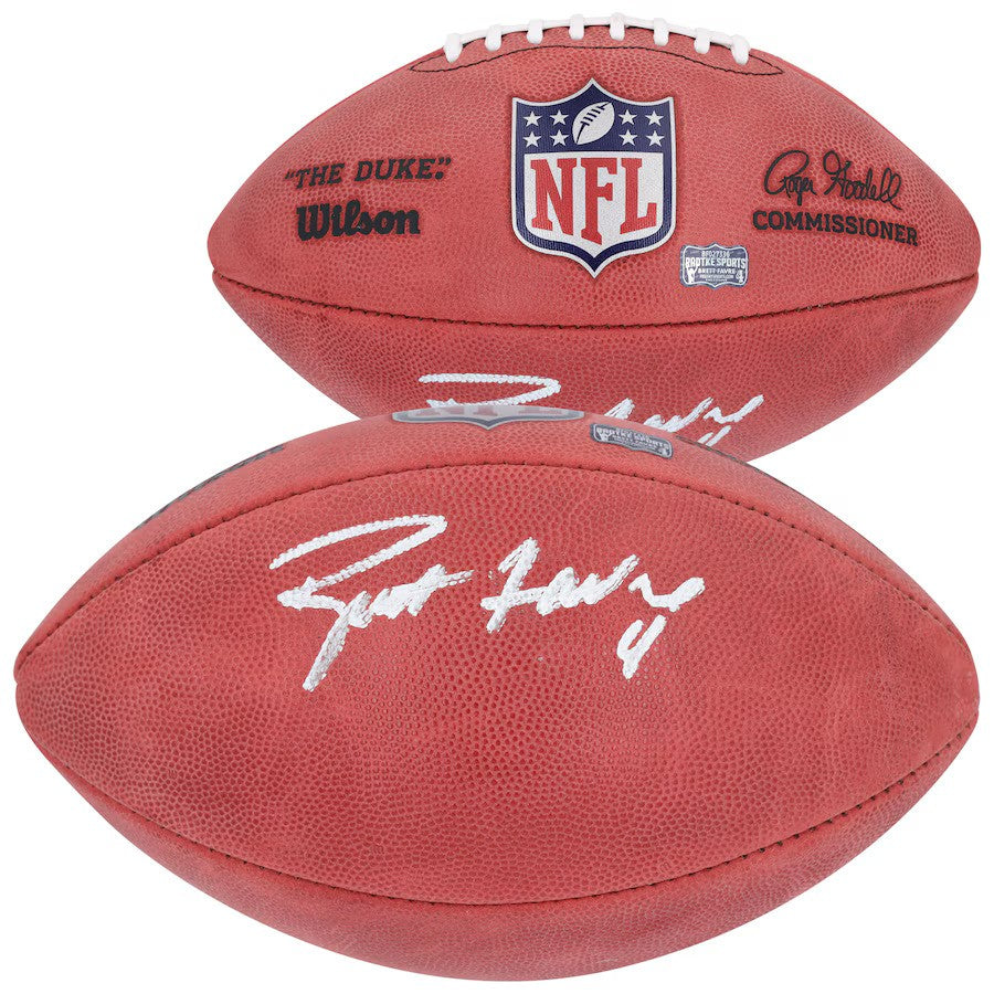 NFL Brett Favre サインカード NFL Brett Favre サインカード