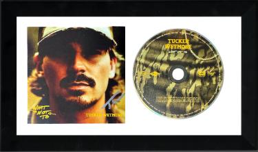 Tucker Wetmore Autographed 2025 What Not To Album Cover Booklet with CD 6.5x12 Custom Framing– COA - CTBL_ff45142-Powers Sports Memorabilia