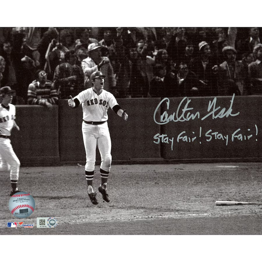 Carlton Fisk Autograph Signing-Powers Sports Memorabilia