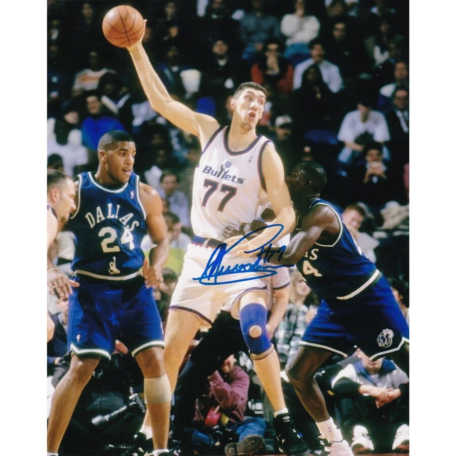 Gheorghe Muresan Autograph Signing-Powers Sports Memorabilia