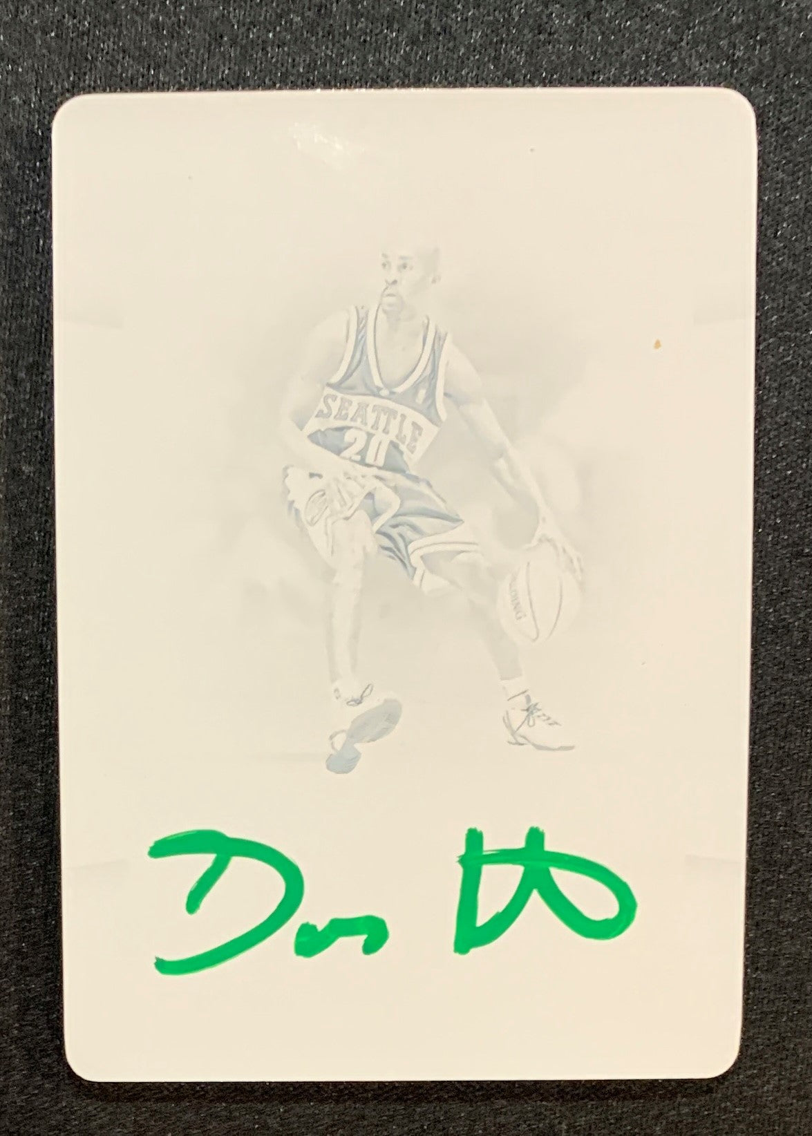 Gary PaytonAutographed Sports Memorabilia Basketball Collectibles