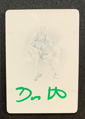 Gary Payton 2019 Panini Flawless Signed Printing Plate Card #45 Auto JSA 1/1-Powers Sports Memorabilia