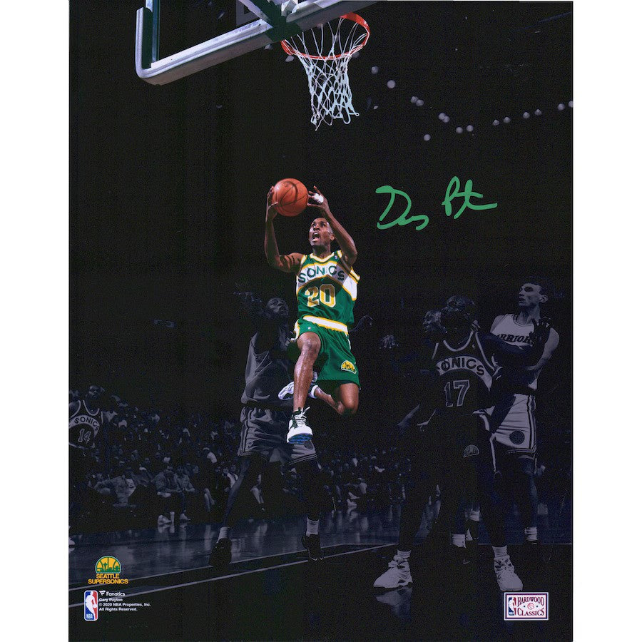 Gary Payton Autograph Signing-Powers Sports Memorabilia