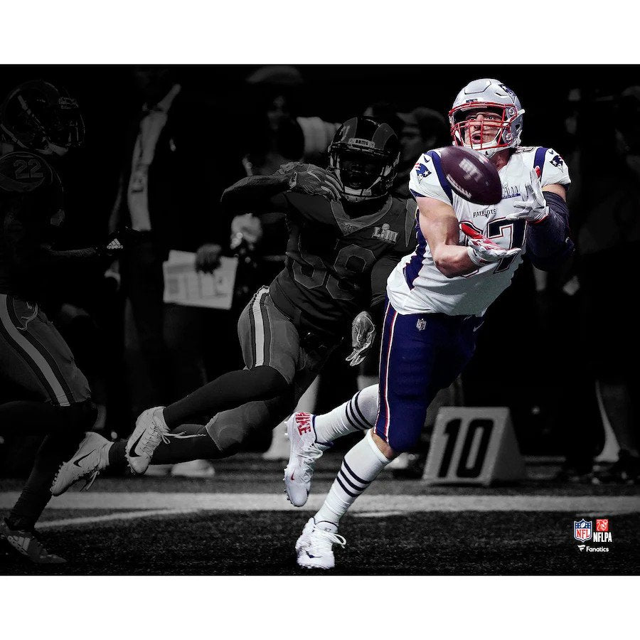 Rob Gronkowski New England Patriots Autographed Fanatics Authentic