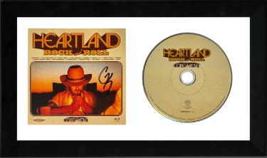 Corey Kent Autographed 2026 Heartland Rock & Roll Insert Album Cover/CD 6.5x12 Custom Framing- COA/Country/Pop Music-Powers Sports Memorabilia