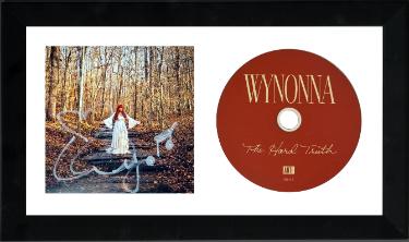 Wynonna Judd Autographed 2026 The Hard Truth 4.75x4.75 Art Card Insert/CD 6.5x12 Custom Framing- COA-Powers Sports Memorabilia