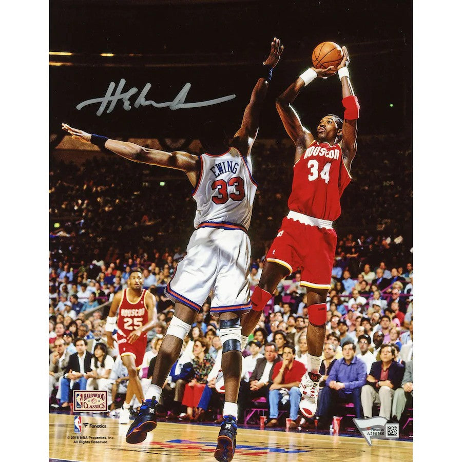 HAKEEM OLAJUWON　オラジュワン　直筆サインカード　AUTO　NBA アキーム・オラジュワンのサイン入りスポーツ記念品