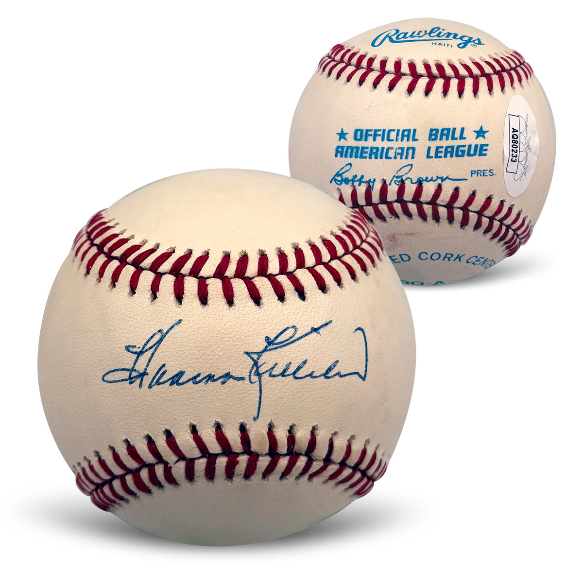 Harmon Killebrew Autographed Twins Baseball JSA AQ80233