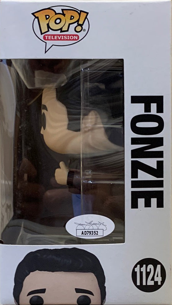 Henry Winkler Autographed Happy Days Fonzie Signed Funko Pop 1124 JSA COA-Powers Sports Memorabilia