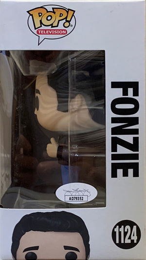 Henry Winkler Autographed Happy Days Fonzie Signed Funko Pop 1124 JSA COA-Powers Sports Memorabilia